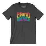 Providence Rhode Island Pride Men/Unisex T-Shirt-Allegiant Goods Co. Vintage Sports Apparel