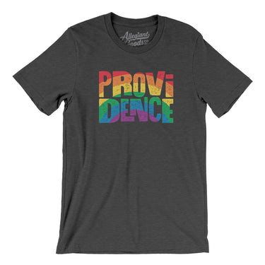 Providence Rhode Island Pride Men/Unisex T-Shirt-Allegiant Goods Co. Vintage Sports Apparel