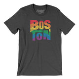 Boston Massachusetts Pride Men/Unisex T-Shirt-Allegiant Goods Co. Vintage Sports Apparel