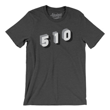 Oakland 510 Area Code Men/Unisex T-Shirt-Allegiant Goods Co. Vintage Sports Apparel