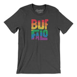 Buffalo New York Pride Men/Unisex T-Shirt-Allegiant Goods Co. Vintage Sports Apparel