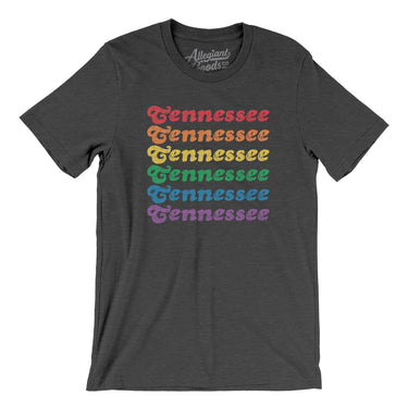 Tennessee Pride Men/Unisex T-Shirt-Allegiant Goods Co. Vintage Sports Apparel
