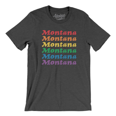 Montana Pride Men/Unisex T-Shirt-Allegiant Goods Co. Vintage Sports Apparel