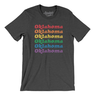 Oklahoma Pride Men/Unisex T-Shirt-Allegiant Goods Co. Vintage Sports Apparel