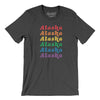 Alaska Pride Men/Unisex T-Shirt-Dark Grey Heather-Allegiant Goods Co. Vintage Sports Apparel