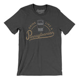 Drink Like a Pennsylvanian Men/Unisex T-Shirt-Allegiant Goods Co. Vintage Sports Apparel