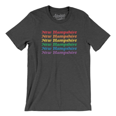 New Hampshire Pride Men/Unisex T-Shirt-Allegiant Goods Co. Vintage Sports Apparel