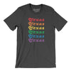 Texas Pride Men/Unisex T-Shirt-Dark Grey Heather-Allegiant Goods Co. Vintage Sports Apparel