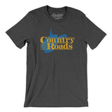 Country Roads Men/Unisex T-Shirt-Allegiant Goods Co. Vintage Sports Apparel