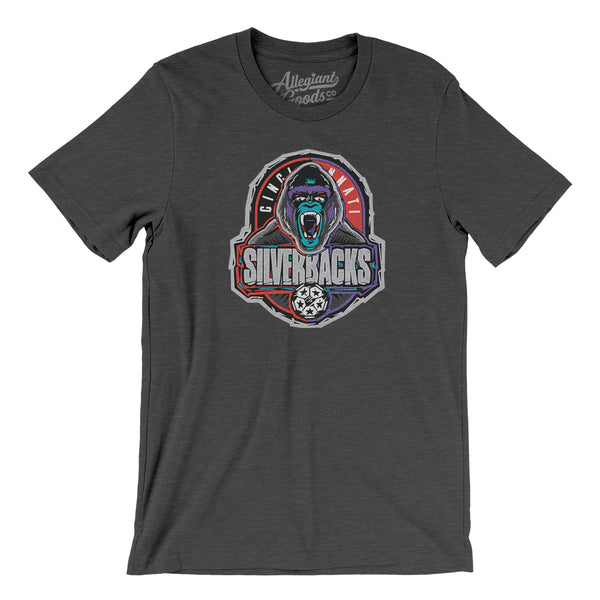 Cincinnati Silverbacks Soccer Men/Unisex T-Shirt - Allegiant Goods Co.