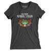 Baltimore Memorial Stadium Women's T-Shirt-Dark Grey Heather-Allegiant Goods Co. Vintage Sports Apparel