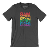 San Francisco California Pride Men/Unisex T-Shirt-Allegiant Goods Co. Vintage Sports Apparel