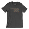 Oklahoma Pride State Men/Unisex T-Shirt-Dark Grey Heather-Allegiant Goods Co. Vintage Sports Apparel