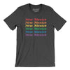 New Mexico Pride Men/Unisex T-Shirt-Dark Grey Heather-Allegiant Goods Co. Vintage Sports Apparel