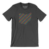 Ohio Pride State Men/Unisex T-Shirt-Dark Grey Heather-Allegiant Goods Co. Vintage Sports Apparel