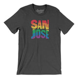 San Jose California Pride Men/Unisex T-Shirt-Allegiant Goods Co. Vintage Sports Apparel