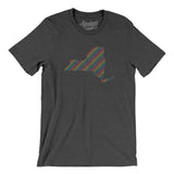 New York Pride State Men/Unisex T-Shirt-Allegiant Goods Co. Vintage Sports Apparel