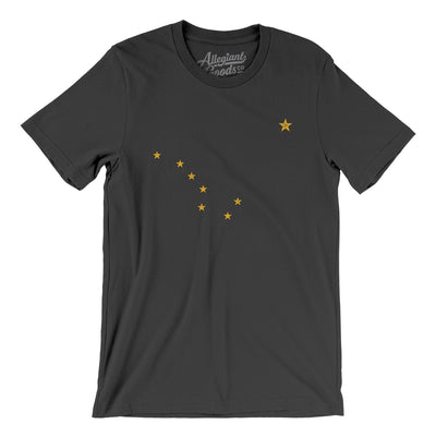Alaska State Flag Men/Unisex T-Shirt-Dark Grey-Allegiant Goods Co. Vintage Sports Apparel