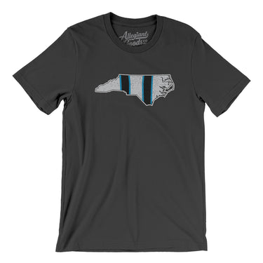 North Carolina Helmet Stripes Men/Unisex T-Shirt-Allegiant Goods Co. Vintage Sports Apparel