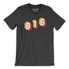 Kansas City 816 Area Code Men/Unisex T-Shirt-Dark Grey-Allegiant Goods Co. Vintage Sports Apparel