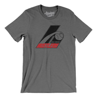 Baltimore Hustlers Defunct Basketball Men/Unisex T-Shirt-Deep Heather-Allegiant Goods Co. Vintage Sports Apparel