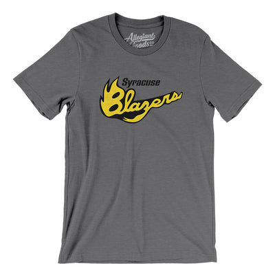 Syracuse Blazers Hockey Men/Unisex T-Shirt-Deep Heather-Allegiant Goods Co. Vintage Sports Apparel