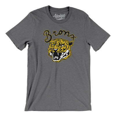 Bronx Tiger Hockey Men/Unisex T-Shirt-Deep Heather-Allegiant Goods Co. Vintage Sports Apparel