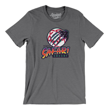 Detroit Safari Soccer Men/Unisex T-Shirt-Allegiant Goods Co. Vintage Sports Apparel