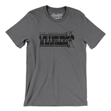 Amarillo Wranglers Hockey Men/Unisex T-Shirt-Allegiant Goods Co. Vintage Sports Apparel