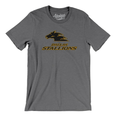 Dallas Stallions Roller Hockey Men/Unisex T-Shirt-Allegiant Goods Co. Vintage Sports Apparel