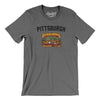 Pittsburgh Style Sandwich Men/Unisex T-Shirt-Deep Heather-Allegiant Goods Co. Vintage Sports Apparel