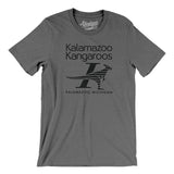 Kalamazoo Kangaroos Soccer Men/Unisex T-Shirt-Allegiant Goods Co. Vintage Sports Apparel