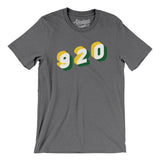 Green Bay 920 Area Code Men/Unisex T-Shirt-Allegiant Goods Co. Vintage Sports Apparel