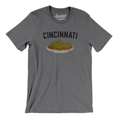 Cincinnati Chili Men/Unisex T-Shirt-Deep Heather-Allegiant Goods Co. Vintage Sports Apparel