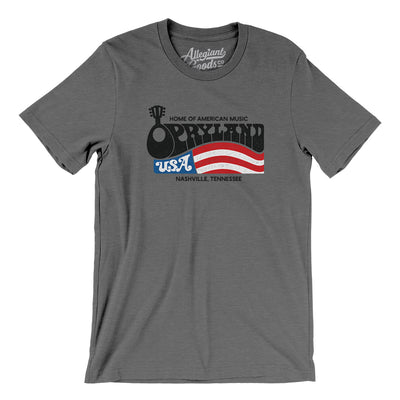 Opryland USA Theme Park Men/Unisex T-Shirt-Deep Heather-Allegiant Goods Co. Vintage Sports Apparel