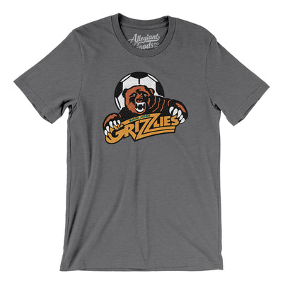 San Jose Grizzlies Soccer Men/Unisex T-Shirt-Deep Heather-Allegiant Goods Co. Vintage Sports Apparel