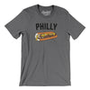 Philly Cheesesteak Men/Unisex T-Shirt-Deep Heather-Allegiant Goods Co. Vintage Sports Apparel
