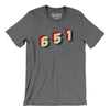 St. Paul 651 Area Code Men/Unisex T-Shirt-Deep Heather-Allegiant Goods Co. Vintage Sports Apparel