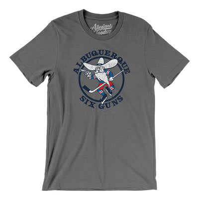 Albuquerque Six Guns Hockey Men/Unisex T-Shirt-Allegiant Goods Co. Vintage Sports Apparel
