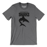 Jacksonville Sharks Football Men/Unisex T-Shirt-Allegiant Goods Co. Vintage Sports Apparel