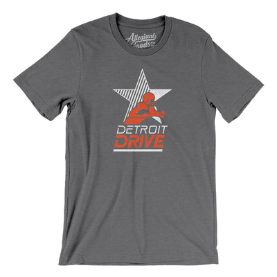 Detroit Drive Arena Football Men/Unisex T-Shirt-Deep Heather-Allegiant Goods Co. Vintage Sports Apparel