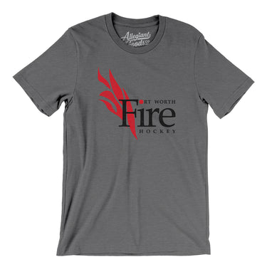 Fort Worth Fire Hockey Men/Unisex T-Shirt-Allegiant Goods Co. Vintage Sports Apparel