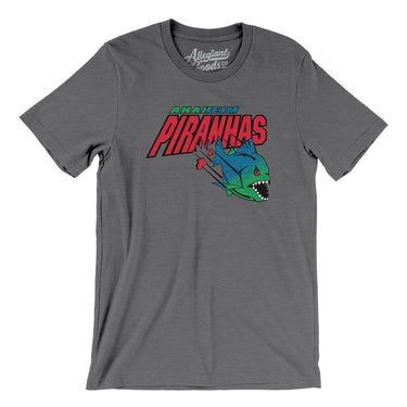 Anaheim Piranhas Arena Football Men/Unisex T-Shirt-Allegiant Goods Co. Vintage Sports Apparel