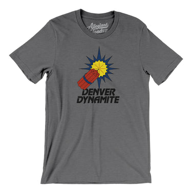 Denver Dynamite Arena Football Men/Unisex T-Shirt-Allegiant Goods Co. Vintage Sports Apparel