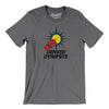 Denver Dynamite Arena Football Men/Unisex T-Shirt-Deep Heather-Allegiant Goods Co. Vintage Sports Apparel