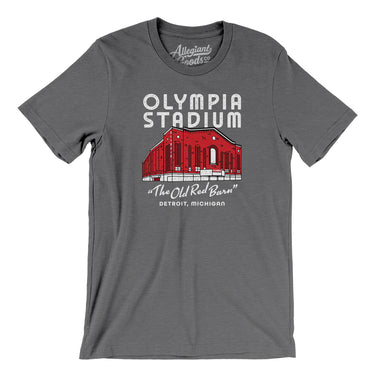 Detroit Olympia Stadium Men/Unisex T-Shirt-Allegiant Goods Co. Vintage Sports Apparel