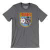 Memphis Rogues Soccer Men/Unisex T-Shirt-Deep Heather-Allegiant Goods Co. Vintage Sports Apparel