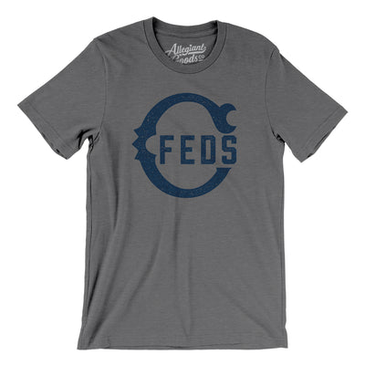 Chicago Feds Baseball Men/Unisex T-Shirt-Deep Heather-Allegiant Goods Co. Vintage Sports Apparel