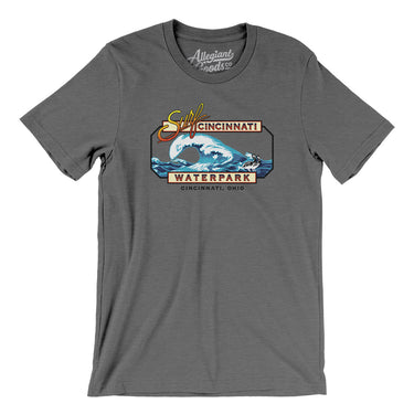 Surf Cincinnati Amusement Park Men/Unisex T-Shirt-Allegiant Goods Co. Vintage Sports Apparel
