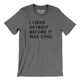 I Liked Detroit Before It Was Cool Men/Unisex T-Shirt-Allegiant Goods Co. Vintage Sports Apparel